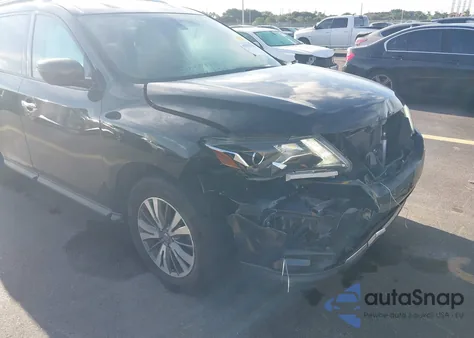 2017 Nissan Pathfinder Sv z USA, uszkodzony, nr VIN 5N1DR2MN7HC634534